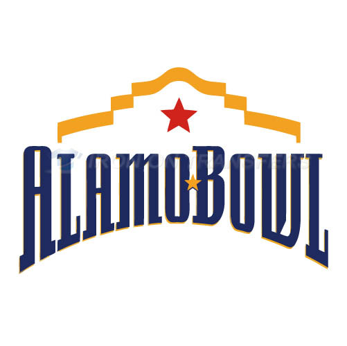 Alamo Bowl Primary Logos 2006 T-shirts Iron On Transfers N3242 - Click Image to Close